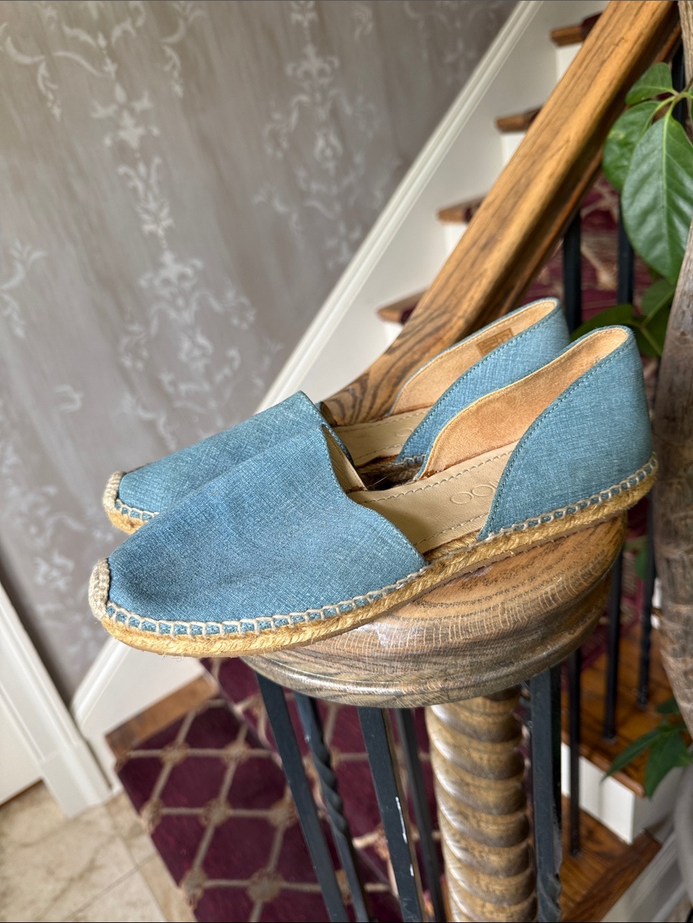 Jimmy Choo denim espadrille US 8 1/2 very good condition - Picture 5 of 10